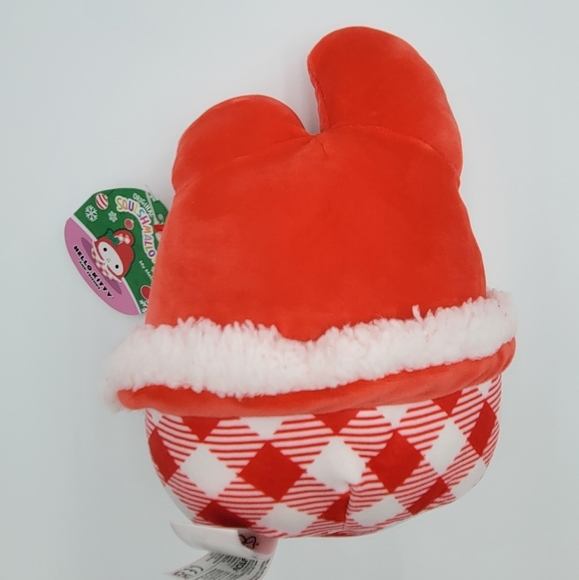 NWT Hello Kitty "My Melody" Christmas Squishmallows By Sanrio 7.5" - Picture 2 of 4